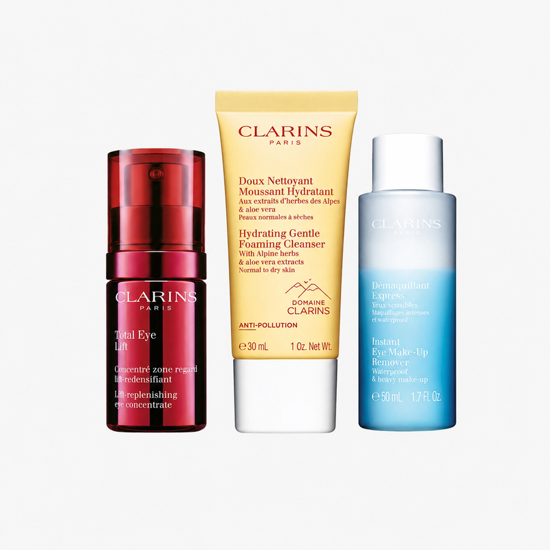 Clarins Set de regalo para el cuidado total de los ojos y la piel