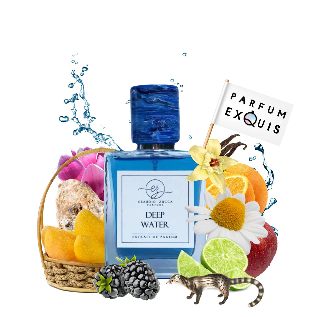 Claudio Zucca Deep Water Estratto di profumo 50 ml