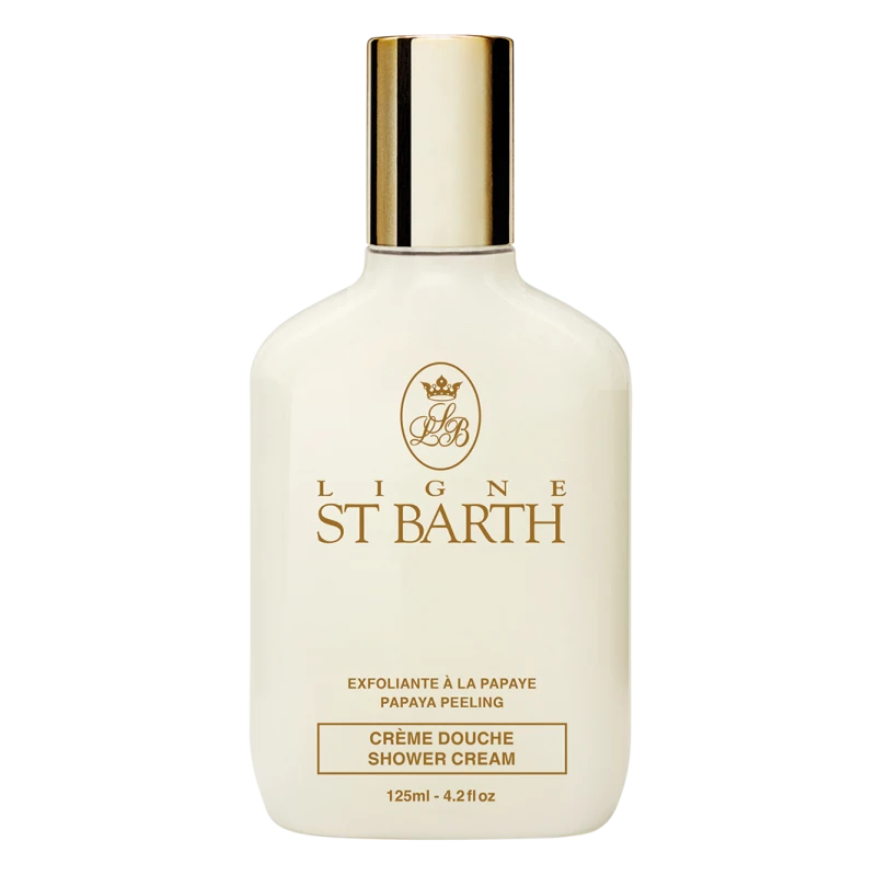 ライン st. barth パパイヤ エクスフォリエイティング シャワークリーム - 125ML 