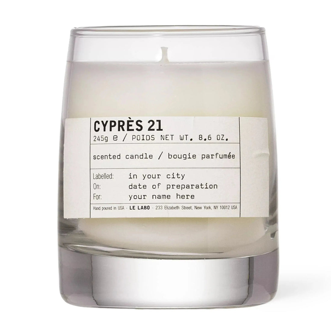 נר Le labo Cypres 21