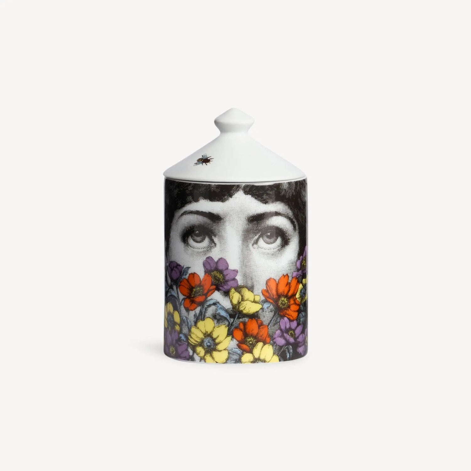 Fornasetti 촛불 꽃 장식 - 310 Gr.