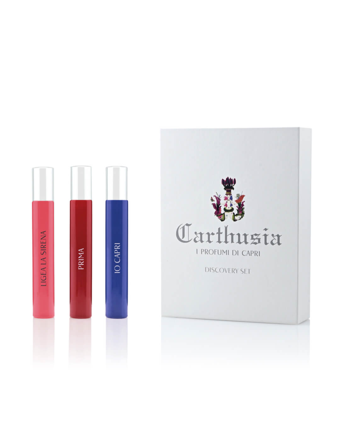 Carthusia Historic Discovery Set Io Capri, Ligea La Sirena, Prima del Teatro San Carlo 3 x 10 ml (kopio)