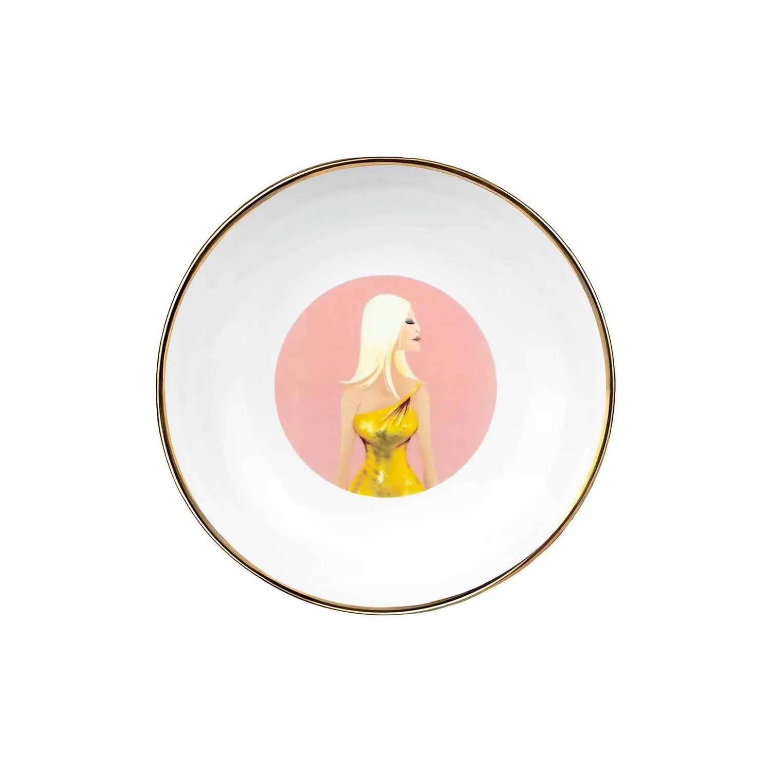 Donatella 2022 plate - Who Icons - 21 cm dessert plate