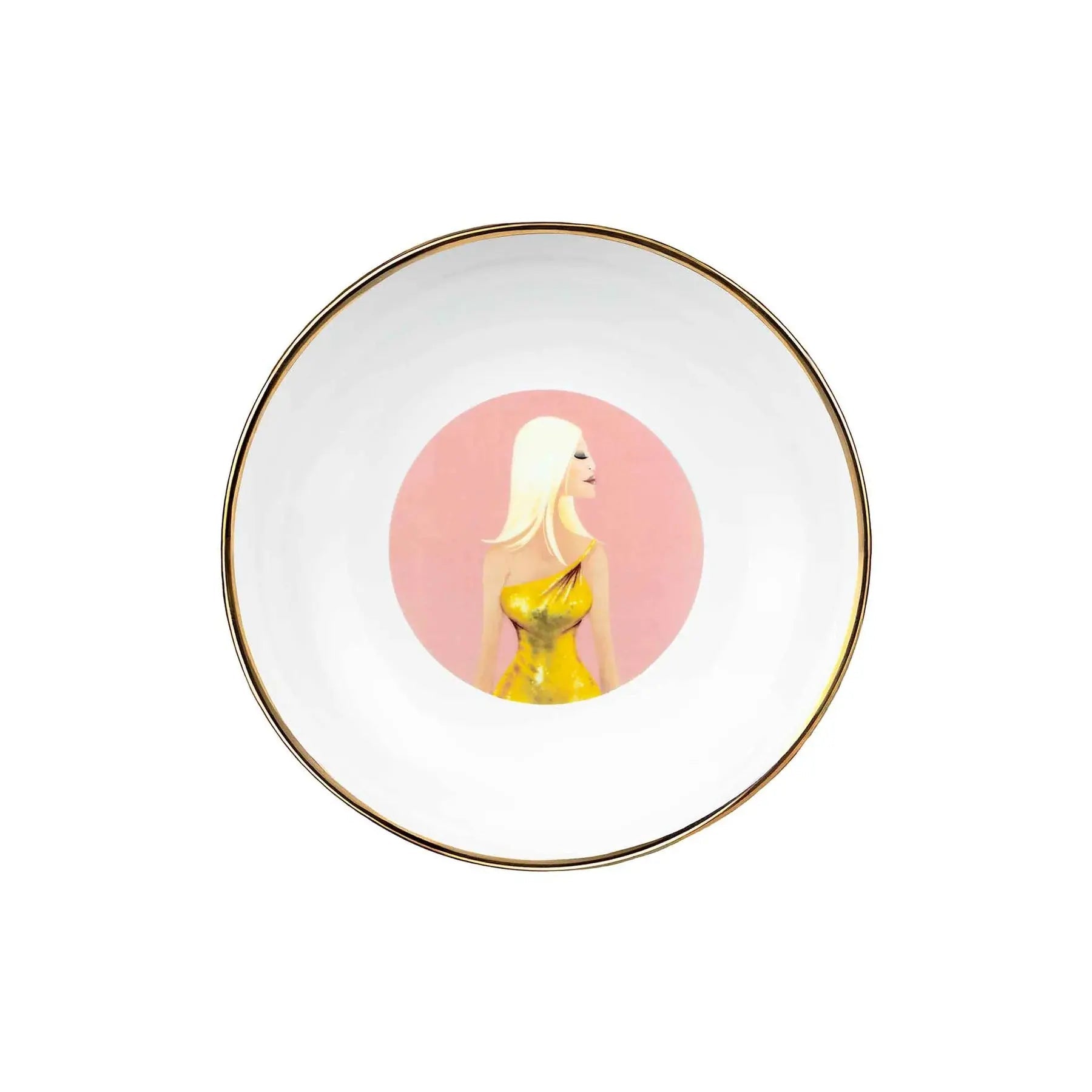 Assiette Donatella 2022 - Who Icons - assiette à dessert 21 cm