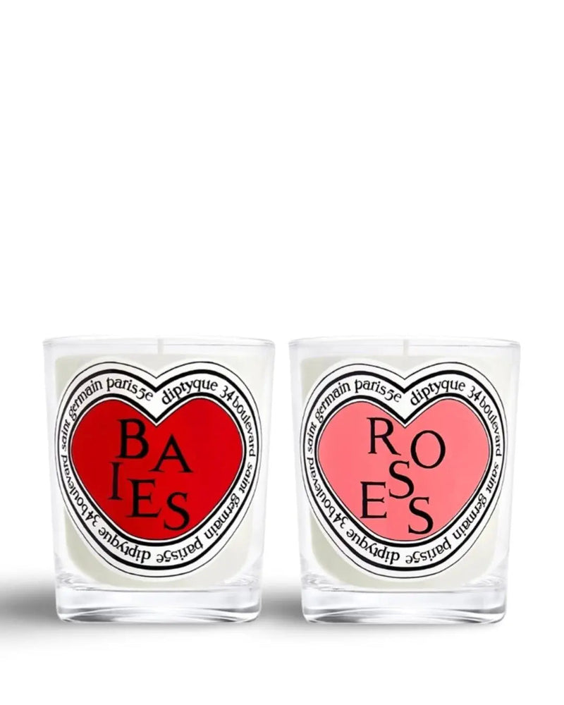 Diptyque Duo Bagas e Rosas Velas Diptyque 2x190gr