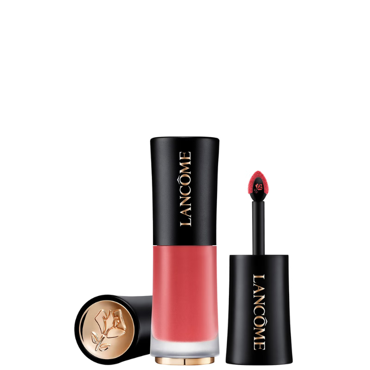 Lancôme Matt-Lippenstift mit langer Haltbarkeit L`Absolu Rouge Drama Ink (Halb-mattes Lippen-Tinte) 6 ml - Farbton: 555 Soif de Vivre 