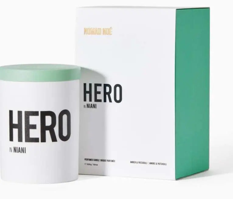 Nomad Noah HERO i Niani - Amber &amp; Patchouli 220g