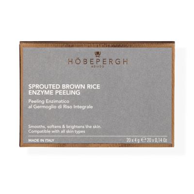 Hobe pergh Enzymatisk peeling med brun risgrodd 12x4 gr