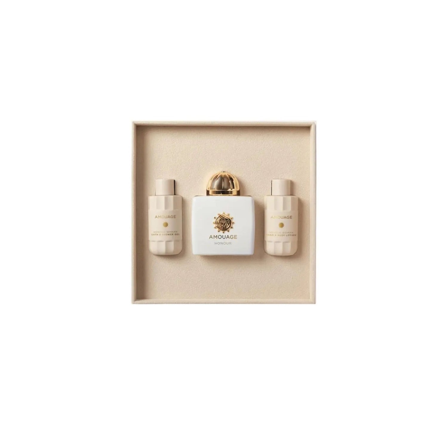 Amouage Honor gavesett for kvinner - 100 ml + 60 ml dusjgel + 60 ml kroppslotion