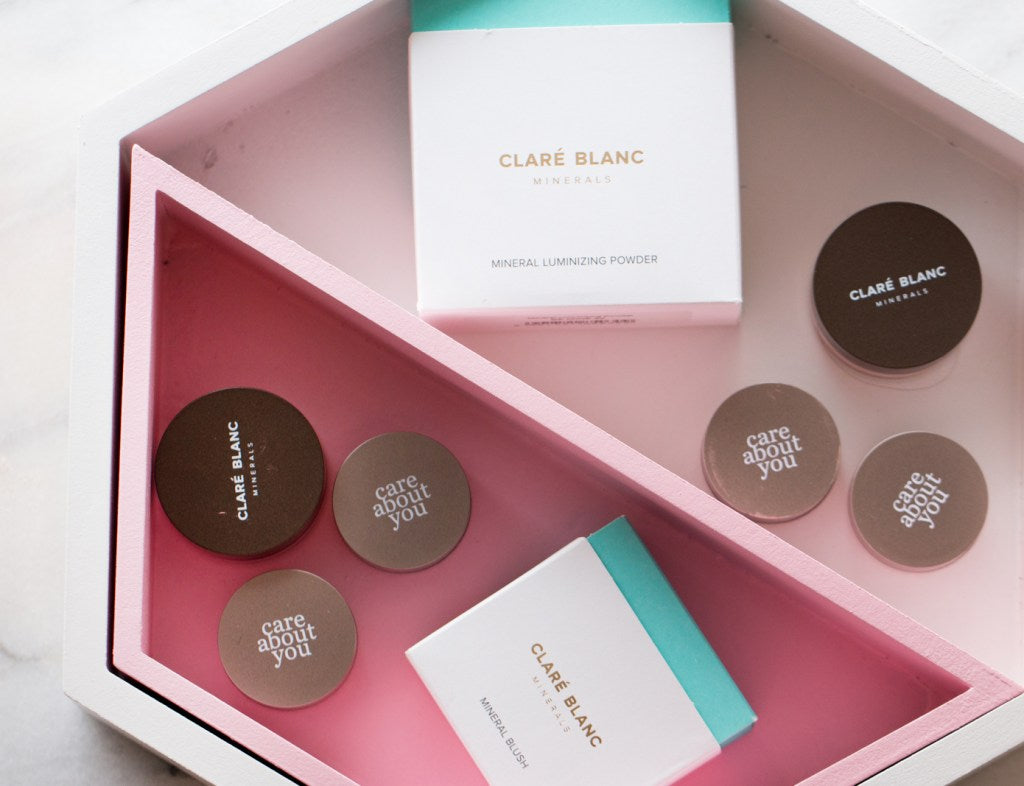 Clare Blanc Minerals Makeup Creator — palette ombretti minerali n. 1