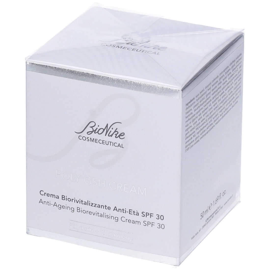 Bionike Cosmeceutical Poly Gsh crema rigenerante SPF 30 50 ml — Crema viso solare