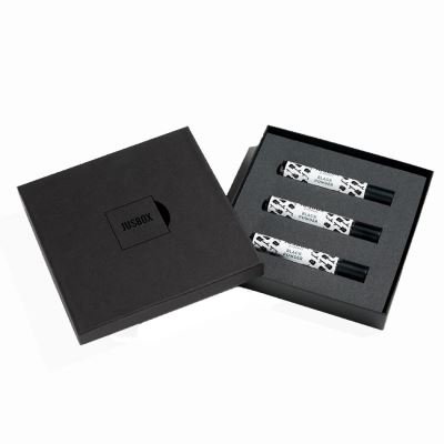 Jusbox perfumes Kit Polvo Negro 3 x 7,8 ml