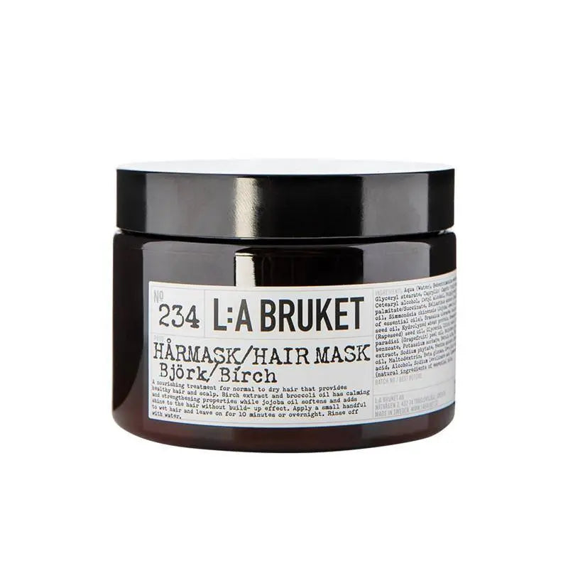 L:A Bruket 234 MASQUE CHEVEUX BOULEAU 350gr