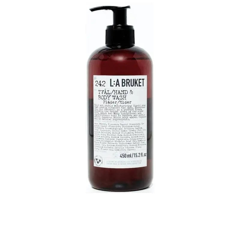 L:A Bruket 242 ELDER hand and body cleanser 450ml