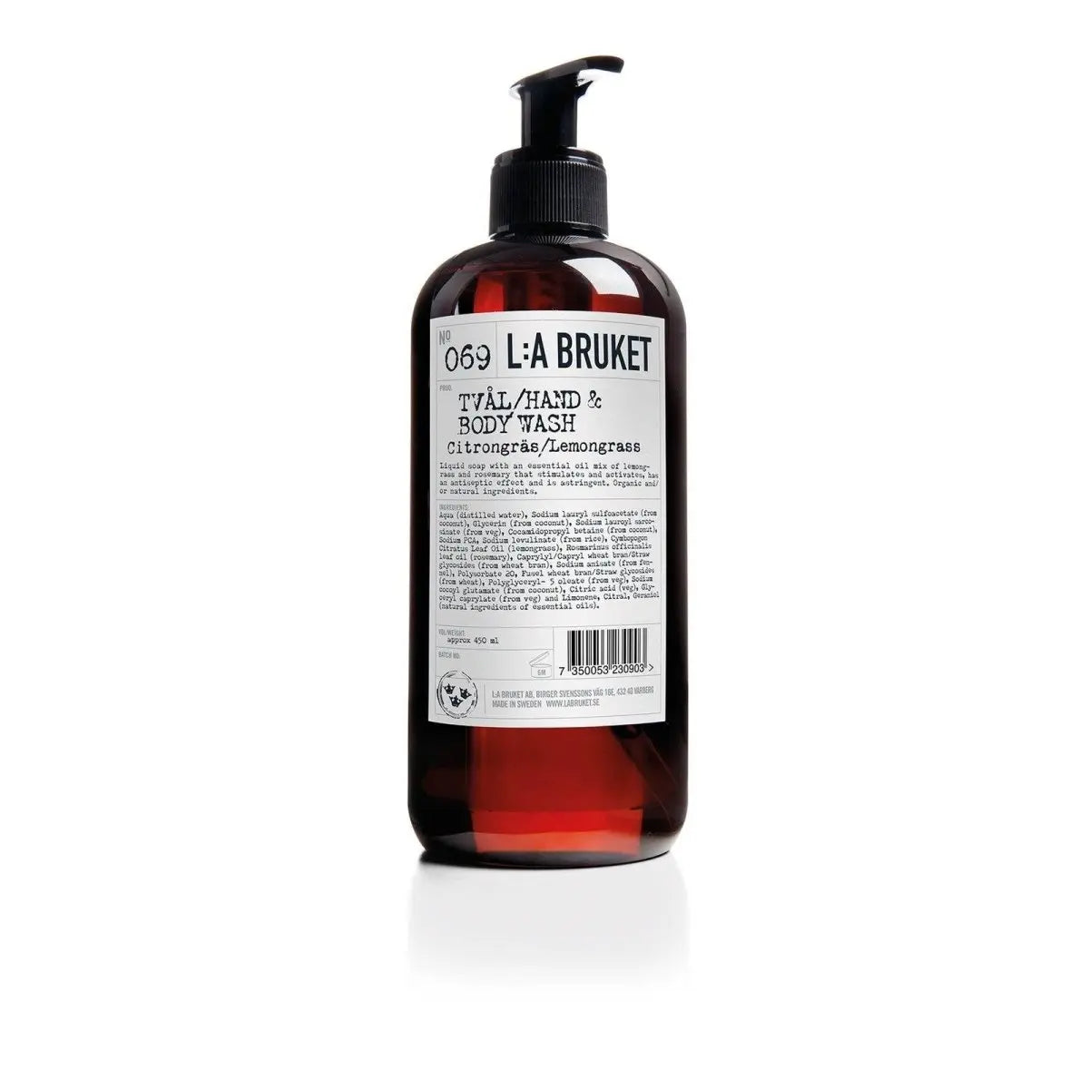 L:A Bruket hand and body cleanser 450ml