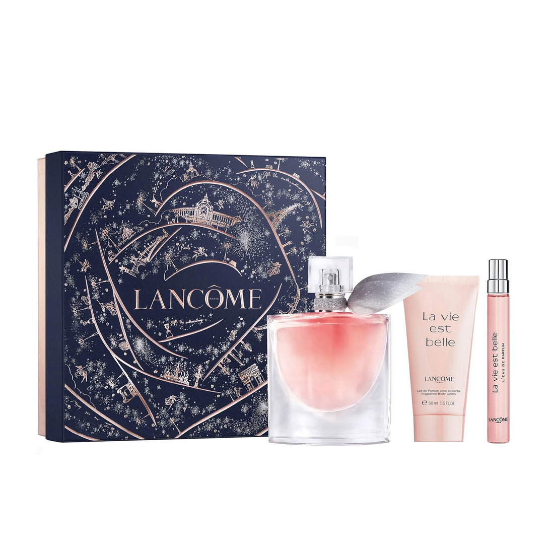 Lancôme La Vie Est Belle set regalo EDP 50 ml, lozione corpo 50 ml e miniatura EDP 10 ml