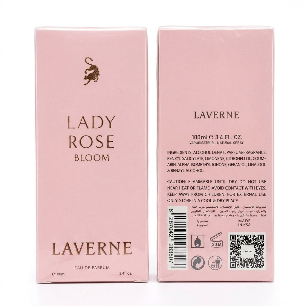 Laverne Lady Rose Bloom Eau de Parfum 100 ml
