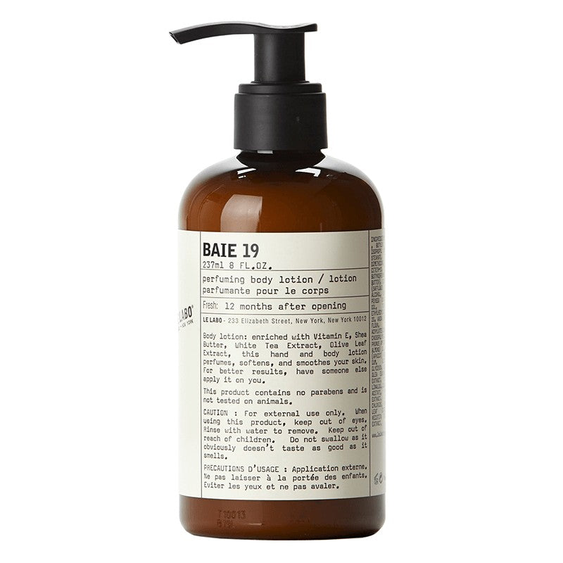 Le Labo Baie 19 身体乳 237 毫升