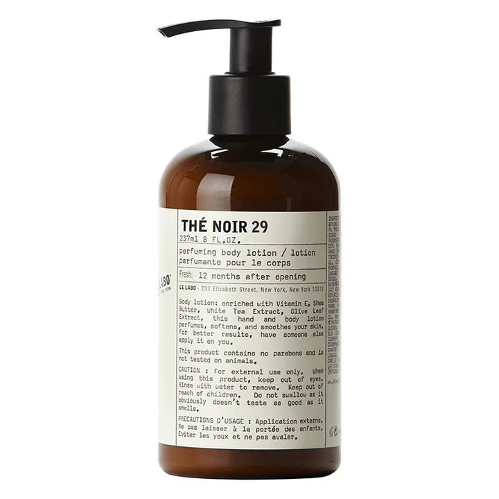 Le Labo Thé Noir 29 Huile corps 120 ml