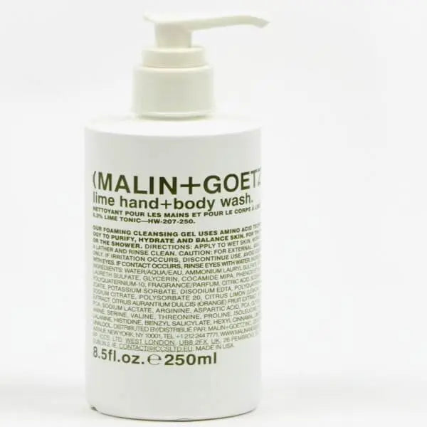 Malin+goetz Lime Hand+detergente corpo 250ml