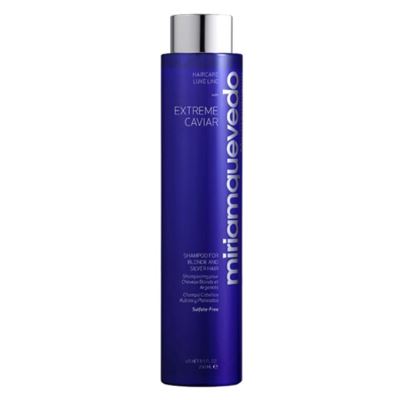 Shampoo Miriamquevedo Extreme Caviar per capelli biondi e argentati 250 ml