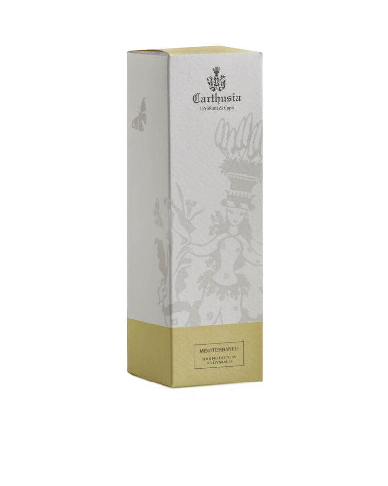 Carthusia Средиземноморский гель для душа с листьями лимона и зеленым чаем 250 мл