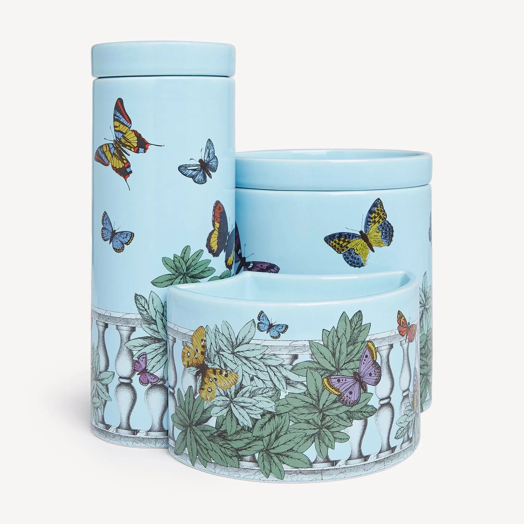 WHILE Fornasetti Butterfly Candle Set 2.4Kg