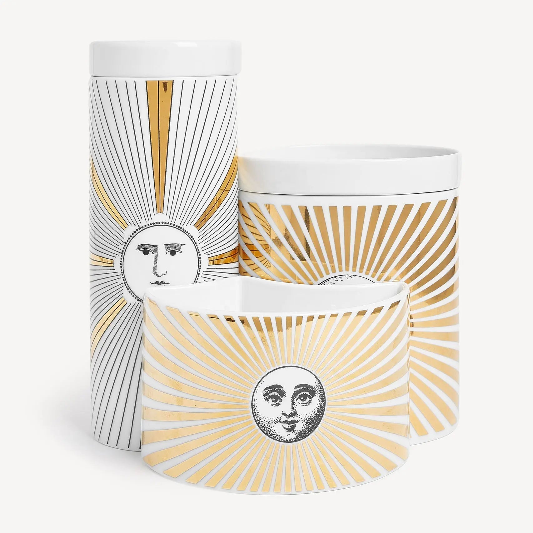 NEL MENTRE Set Candele Soli Fornasetti 2,4Kg