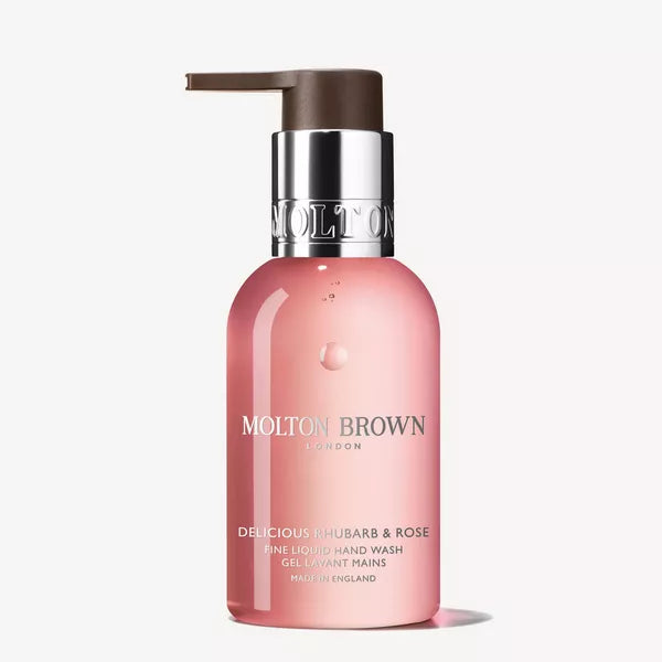 Molton Brown Sapone Liquido Mani Delicious Rhubarb &amp; Rose 300 ml — Sapone Mani