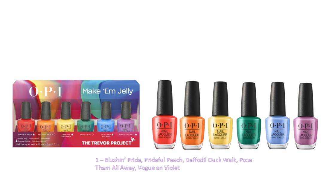 Opi Set di smalti Make Em Jelly (lacq/6x3,75ml)