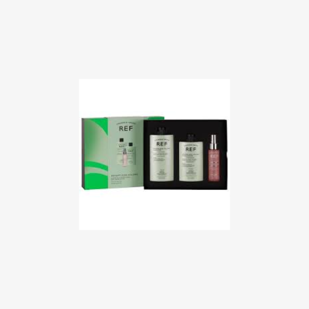 Gavesett Ref Stockholm: Light Volume Shampoo Texturizing 285 ml + Light Volume Conditioner Smoothing and Volume 245 ml + Gloss Elixir Hair Serum Softing 80 ml