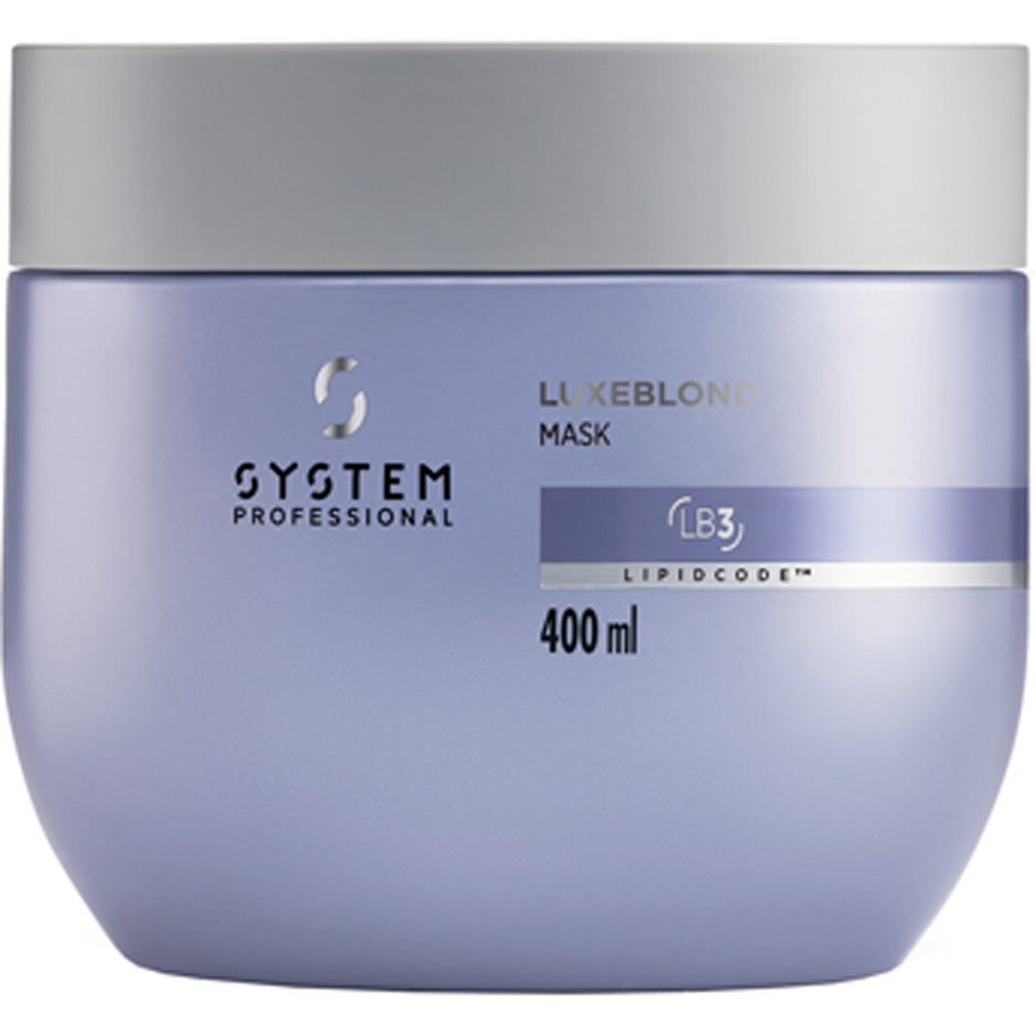 System Professional Luxeblond Maschera Rigenerante 400ml Trattamento Capelli