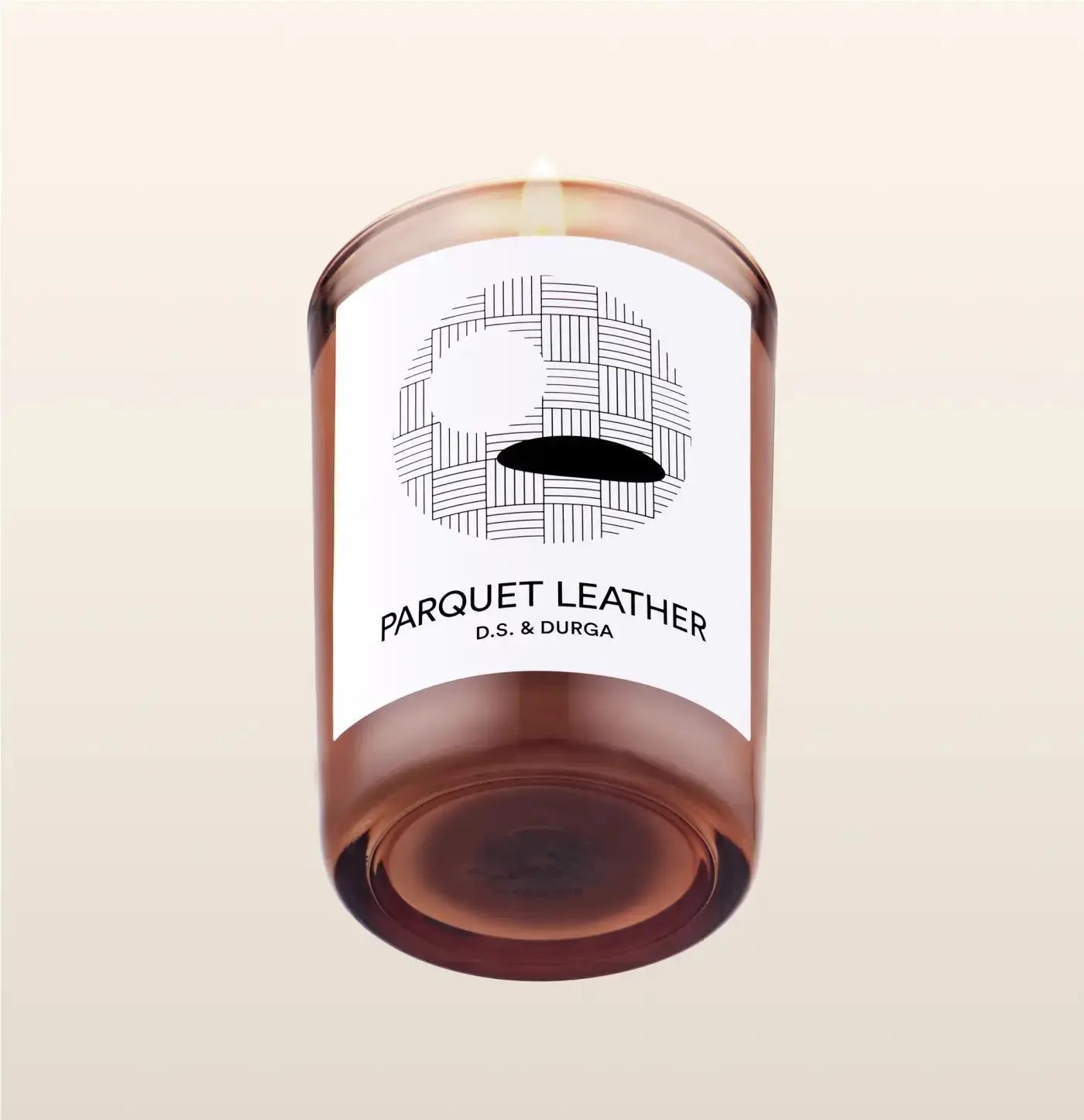 Ds &amp; durga PARQUET LEATHER Candle 200g