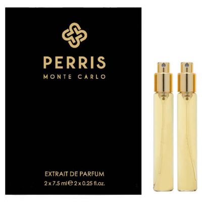 Perris Montecarlo Cacao Azteque Extrait de Parfum ανταλλακτικά ταξιδιού 2 x 7,5 ml 