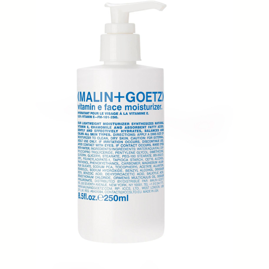 Malin Goetz Crème hydratante pour le visage à la vitamine E - 250 ml