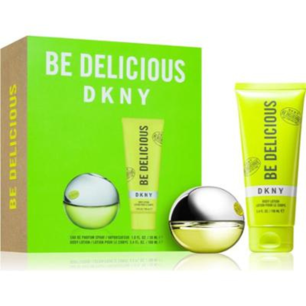 DKNY Be Delicious eau de parfum for kvinner 100ml + lotion 150ml