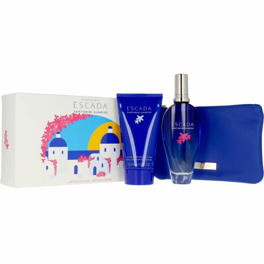 Escada Santorini Sunrise Eau De Toilette Sprayset för kvinnor med 100 ml