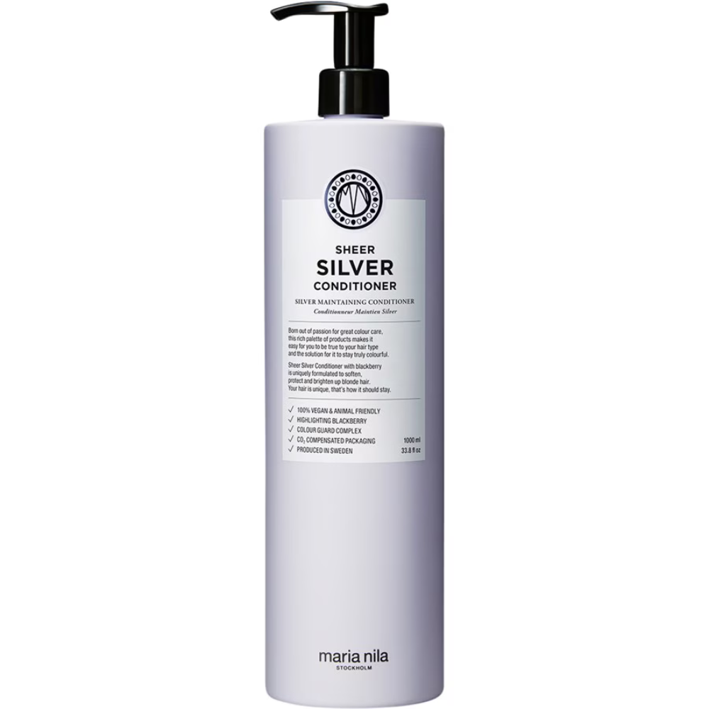 Maria Nila Sheer Silver Hydratační kondicionér neutralizující žluté tóny vlasů - 1000ml