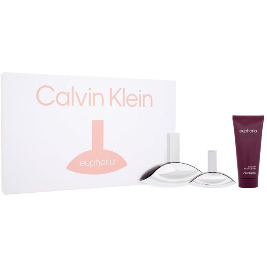 Calvin Klein 유포리아 우먼 오드퍼퓸 100ml + 오드퍼퓸 30ml + 바디로션 100ml