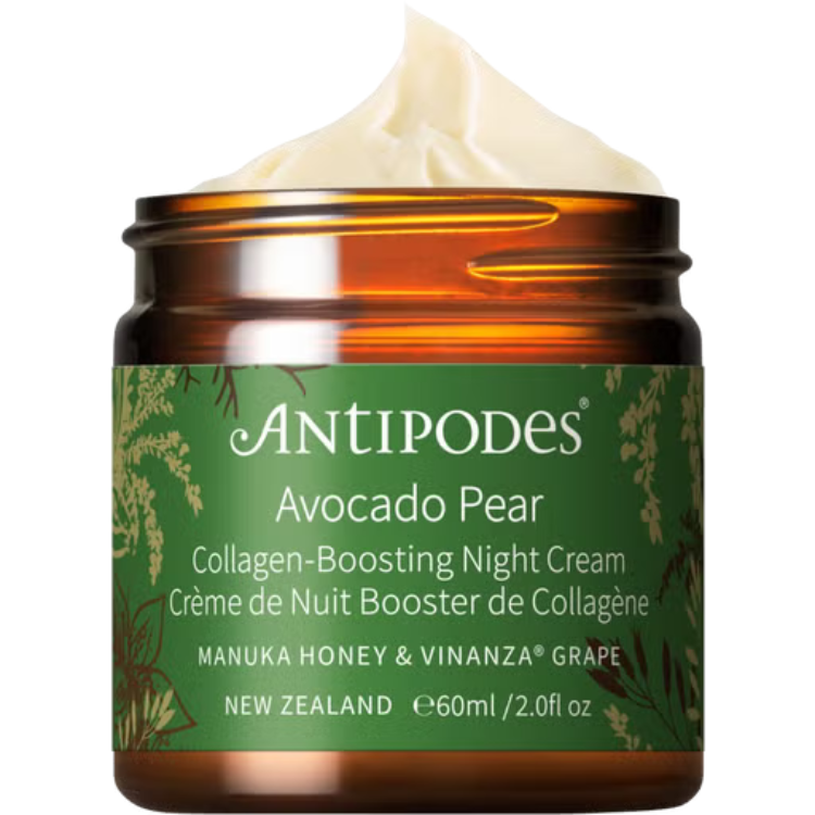 Antipodi Avokado Päron Honung Manuka Nourishing Night Face Cream 60 ml