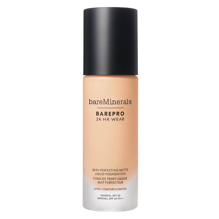 매트 리퀴드 파운데이션 Bareminerals 베어프로 24시간 홀드 SPF20 페어 15 뉴트럴 30ml