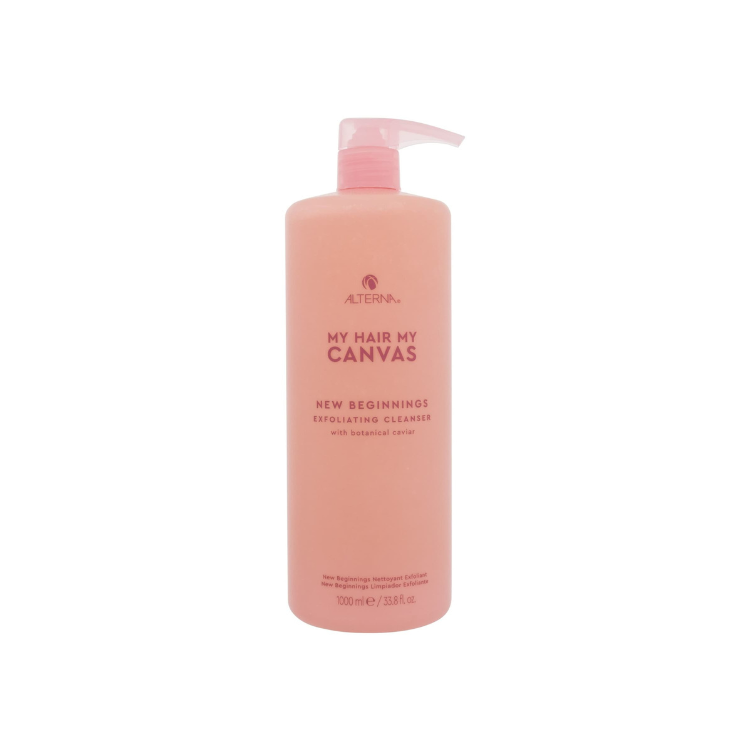 Alterna Moje włosy. Moje płótno. New Beginnings Vegan Botanical Caviar Exfoliating Hair Szampon 1000ml