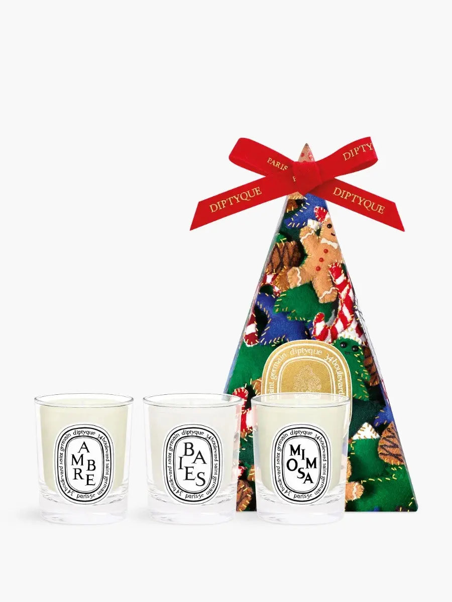 Diptyque Pochette Mini Candela - 3 X 35 Gr.