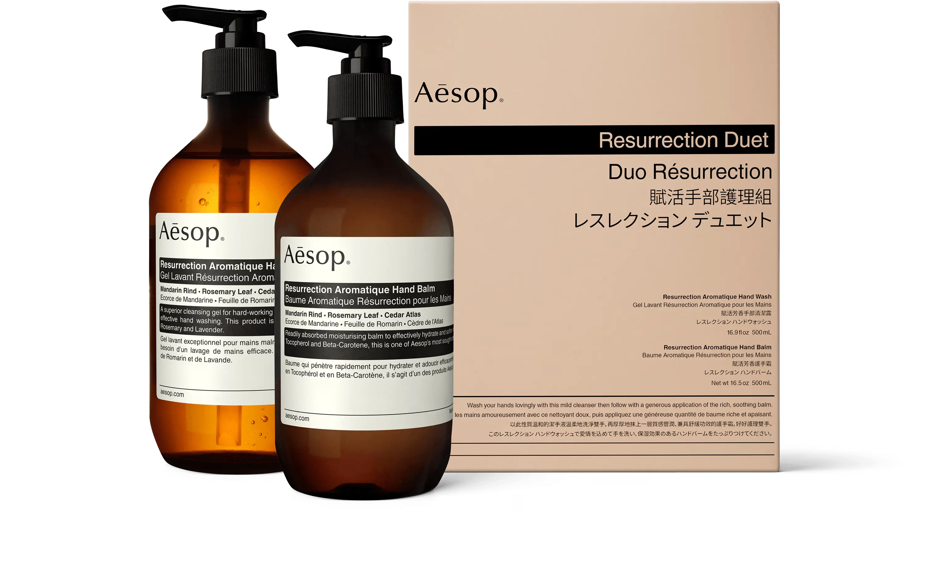 Aesop Duet de Résurrection 500 ML + 500 ML 