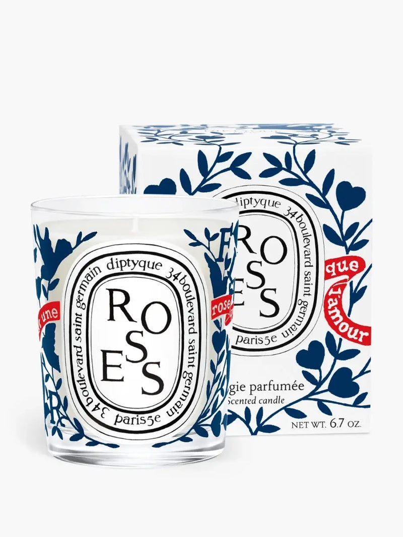 Diptyque Roses Valentinsdag Duftlys 190 GR. 
