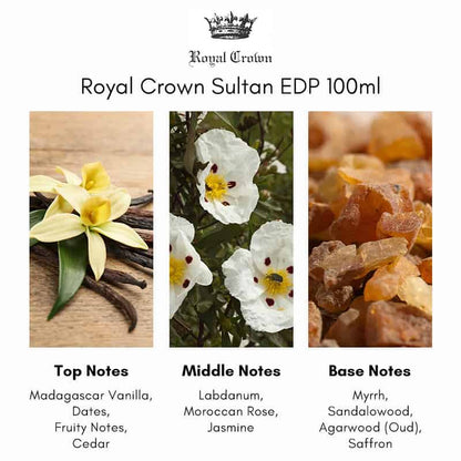 Royal crown Sultan 100 ml Eau de Parfum