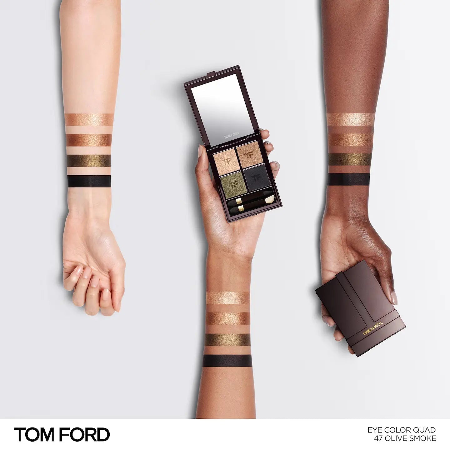 Tom ford Runway  Color quad Creme 47 Olive Smoke