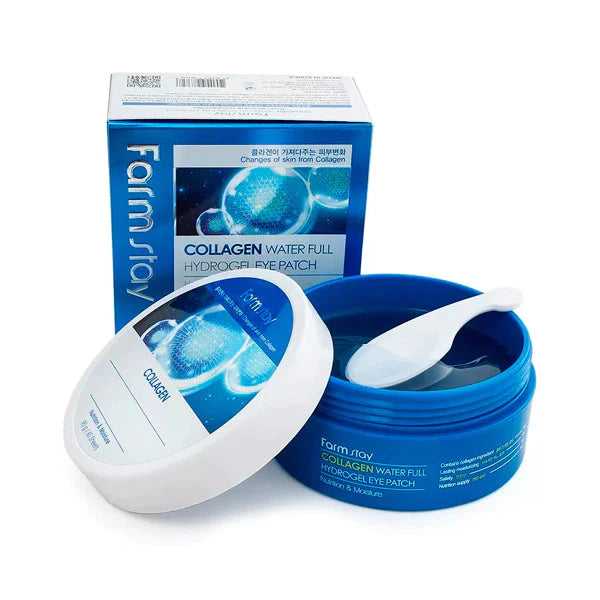 Patch occhi con collagene FarmStay Water Full Hydrogel Eye Patch 60 pz.