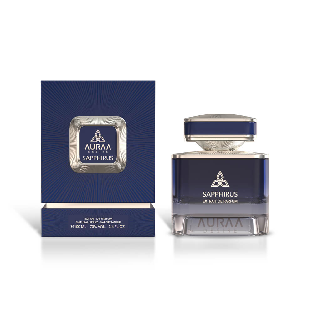 Auraa desire Sapphirus Estratto di profumo Uomo 100 ml — Extrait de Parfum