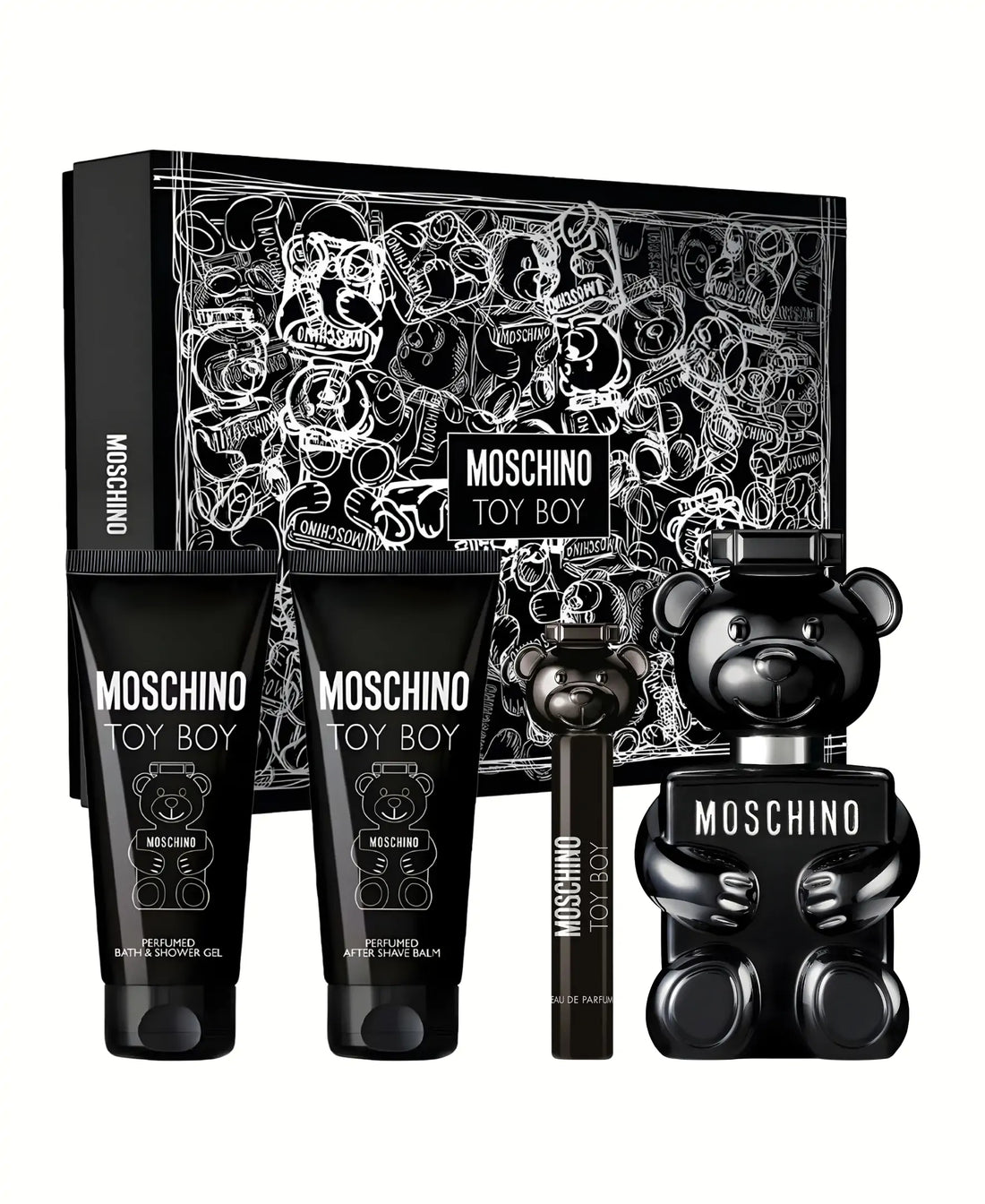 Moschino Toy Boy Uomo 100 ml — Eau de Parfum Set 4 Pezzi